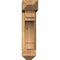 Ekena Millwork Merced Arts and Crafts Smooth Bracket w/ Offset Brace, Western Red Cedar, 5 1/2"W x 18"D x 22"H BKT0604X18X22MRC03SWR - alternate 2